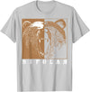 Cool I Love Polar Bears With Bipolar Designs Bipolar Cute Mental Disorder Polar Bear Gift T-Shirt - Silver Grey