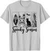 Halloween Spooky Tee Vintage Halloween Horror Spooky Season T-Shirt - Silver Grey