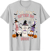 Funny Dental Dentist Halloween Tees How Often Do You Floss Funny Halloween Dentist Dental T-Shirt - Silver Grey