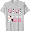 Cow Birthday Cow Lover Gifts For Family Men Woman Gigi of The Birthday Girl Farm Cow Grandma Matching Family T-Shirt -