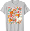 Llama Alpaca Whole Llama Learning Going On Llama Alpaca Teacher Teaching Whole Llama Learning Going On T-Shirt - Silver Grey