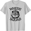 Guinea Pig Squads Guinea Pig T-shirts Wheek Squad Cute Funny Guinea Pig Shirts T-Shirt - Silver Grey