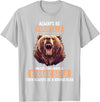 Kodiak Bears Kodiak Bear Lovers Shop Kodiak Bears Kodiak Bear T-Shirt - Silver Grey