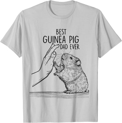 Funny Best Guinea Pig Dad Ever Fathers Day Best Daddy T-Shirt