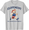 Funny Bear Running Autism Support Squad Autism Neurodiversity Bear Elopement The Unexpected Workout T-Shirt - Silver Grey