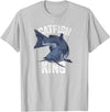Catfish Gifts Catfish King Catfish Fishing T-Shirt - Silver Grey