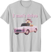 I Can't Drive Hamster Funny Meme Cute T-Shirt - Silver Grey