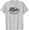 Trendy Apparel Trendy Reel Em' In Fishing Supply Co. Logo T-Shirt - Silver Grey