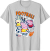 Peppa Pig Summer Games 2021 Football T-Shirt - Silver Grey
