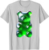 Urban Empyre Green Gummy Bear T-Shirt - Silver Grey