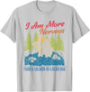 I Am More Nervous Than A Salmon In A Bear Hug Vintage T-Shirt - Silver Grey