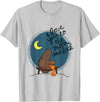 Little Squirrel Designs Cute I Love You To The Moon And Back Bear & Squirrel T Shirt T-Shirt - Silver Grey
