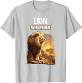 Lions Lion Lovers Shop Lions Lion Whisperer T-Shirt - Silver Grey