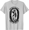 Cast Down The Mighty Send The Rich Away Halloween T-Shirt - Silver Grey