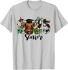 Cow 2025 Senior Class Of 2025 Graduation 2025 T-Shirt - Silver Grey