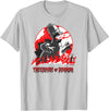 The Simpsons Homerzilla Treehouse of Horror T-Shirt - Silver Grey