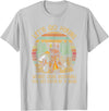 Let's Go Hiking Worst Case Scenario You Get Eaten By A Bear T-Shirt - Silver Grey