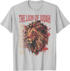 Christian Lion Streetwear The Lion of Judah - Christian Lion T-Shirt - Silver Grey