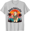 Tropic Polar Co Christmas in July Polar Bear Vacation T-Shirt - Silver Grey