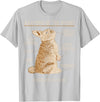Rabbit Anatomy Bunny Lover Animal Pet Owner T-Shirt in Silver Grey