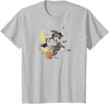 Disney Kids Minnie Mouse - Scary Cute T-Shirt - Silver Grey