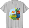 The Adventures of Paddington Love from Bear Kids T-Shirt - Silver Grey