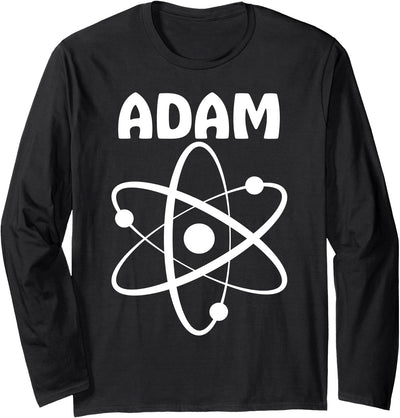 Funny Adam Atom Halloween costume 2023 Adam funny Halloween costume, Atom funny halloween costume Long Sleeve T-Shirt
