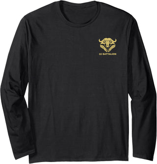 32 Battalion Buffalo Emblem Long Sleeve Tee