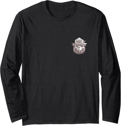 Smokey Bear Officially Licensed Long Sleeve T-Shirt