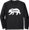 Kidars Nana Bear Long Sleeve T-Shirt - Black