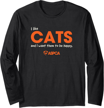 ASPCA I Like Cats Long Sleeve T-Shirt