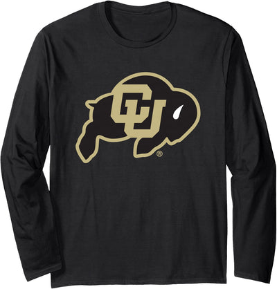 Elite Authentics Colorado Buffaloes Icon Black Officially T-Shirt