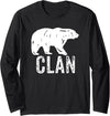 Bear Clan Founding Fathers Clothing Apparel Bear Clan Native American Pride Founding Fathers Tribe Long Sleeve T-Shirt - As Pictured