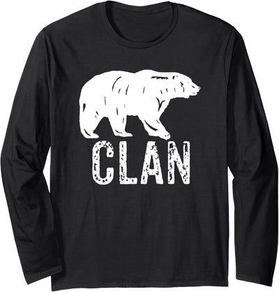 Bear Clan Native American Pride Founding Fathers Tribe Long Sleeve T-Shirt