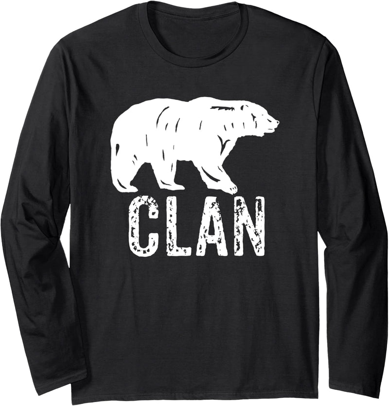 Bear Clan Founding Fathers Clothing Apparel Bear Clan Native American Pride Founding Fathers Tribe Long Sleeve T-Shirt - As Pictured