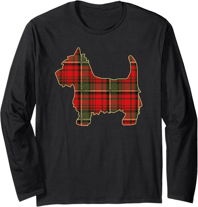 West Highland White Terrier Merry Christmas Red Buffalo T-Shirt