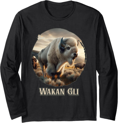 Cow White Buffalo Wakan Gli Lakota Nation Prophecy T-Shirt