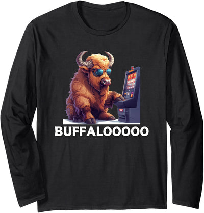 Buffalo Slot Machine Sunglasses T-Shirt