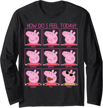 How Do I Feel Today Long Sleeve T-Shirt
