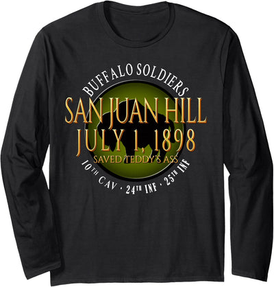 Legacy of Black Masculinity and Courage Buffalo Soldiers San T-Shirt