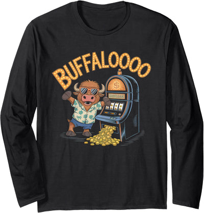 Buffalo Casino Slot Machine Long Sleeve