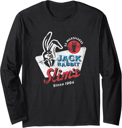 Jack Rabbit Slim's Retro Milkshake Diner Long Sleeve Shirt