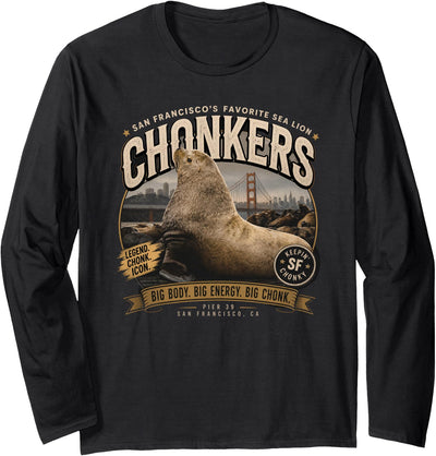 Chonkers the Sea Lion Long Sleeve Shirt