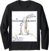 The Velveteen Rabbit Christmas Birthday Gift Long Sleeve Shirt in Black