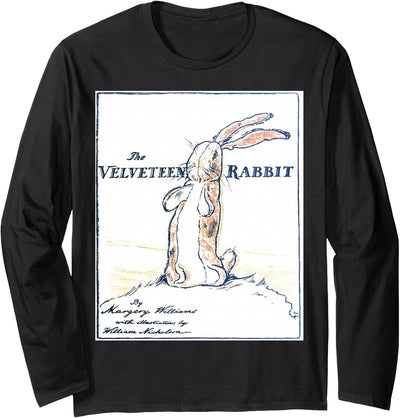 The Velveteen Rabbit Book Cover Long Sleeve Shirt