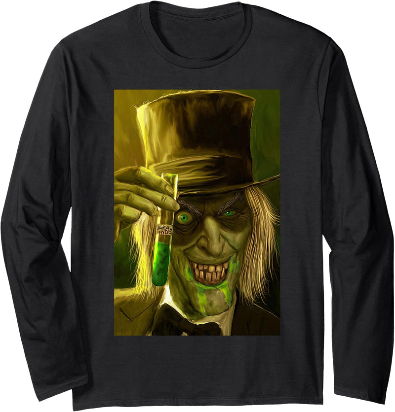 SpearsArt Mark Spears Monsters Mister Hyde Long Sleeve T-Shirt - Black