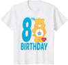 Care Bears Birthday Bear Celebrates A 8th Birthday T-Shirt - White