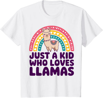 Kids Llama Shirts Childrens Llama Kids T-Shirt