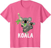 Cute Animal Shirts For Kids Co Koala Shirt For Boys Or Girls | Cute Koala Bear Gift T-Shirt - Pink Heather