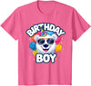 Kids Polar Bear Shirts Kids Birthday Boy Polar Bear Kids T-Shirt - Pink Heather